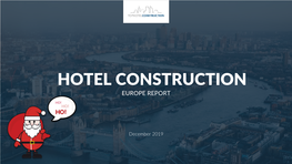 Hotel Construction Europe Report