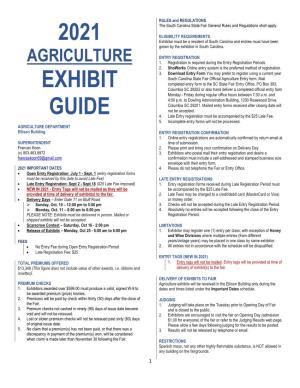 2021 Agriculture Guide