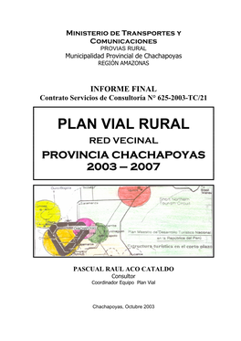 Plan Vial Rural