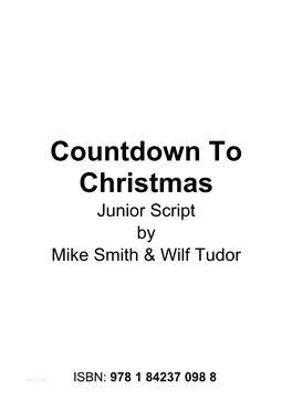 Countdown to Christmas Script Word