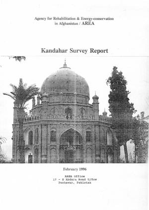Kandahar Survey Report