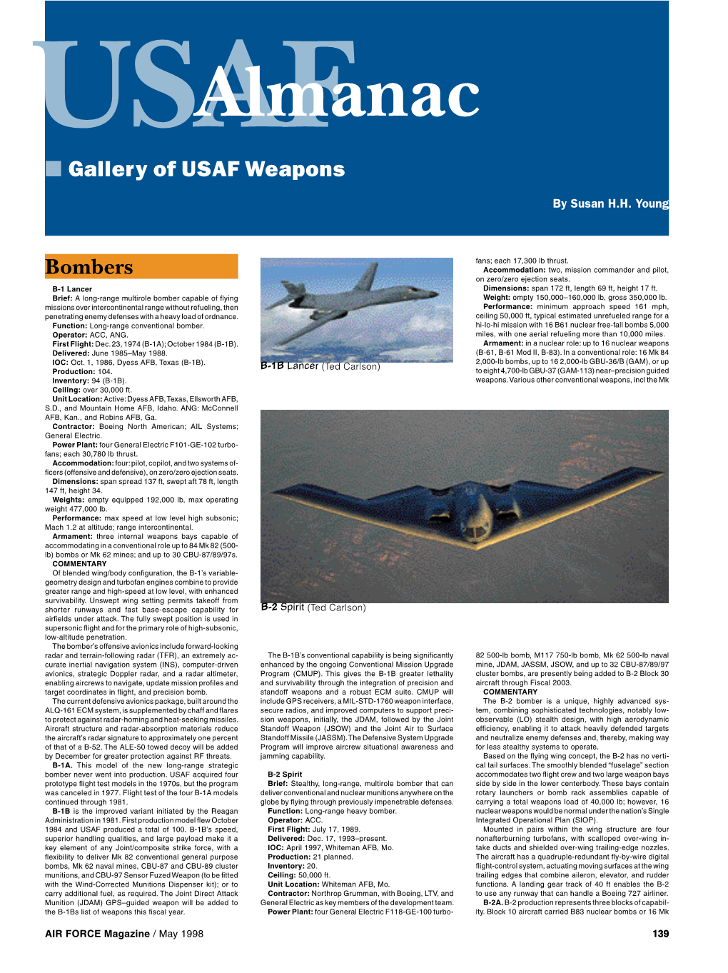 Usafalmanac ■ Gallery of USAF Weapons