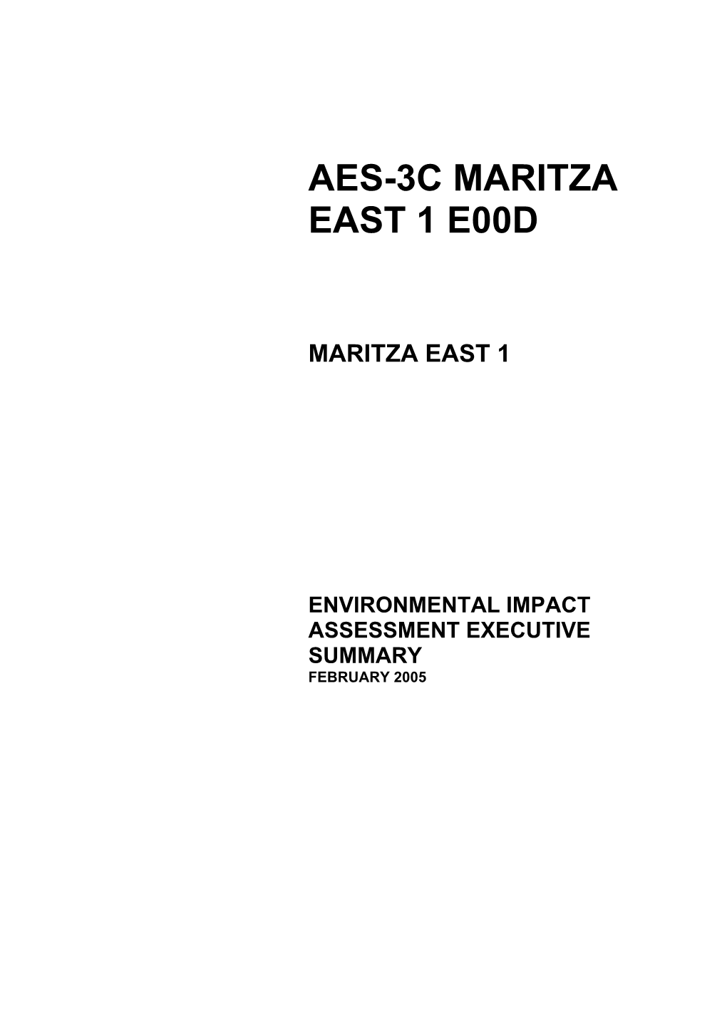 Maritza East 1 [EBRD