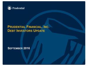 Prudential Financial, Inc. Financial Strength Symposium Arial 28