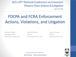 ACI's 12Th National Forum on Residential Mortgage