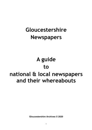 Gloucestershire Newspapers