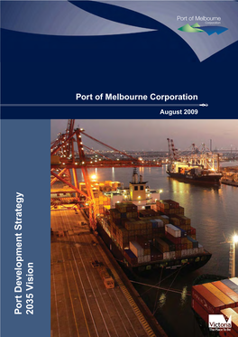 Port Development Strategy Port Development Vision 2035