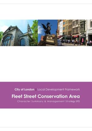 Fleet Street Conservation Area Character Summary and Management Strategy Supplementary Planning Document