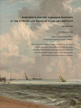 NINETEENTH-Century EUROPEAN PAINTINGS at the STERLING and FRANCINE CLARK ART INSTITUTE