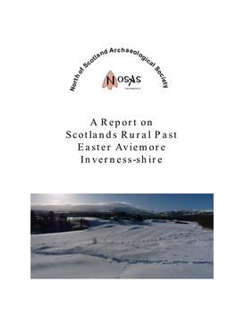 Easter Aviemore Report