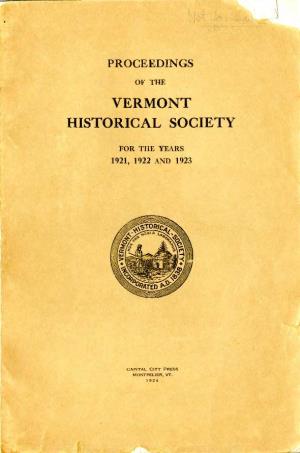 Windsor's Importance in Vermont's History Prior to the Establishment of the Vermont Constitution