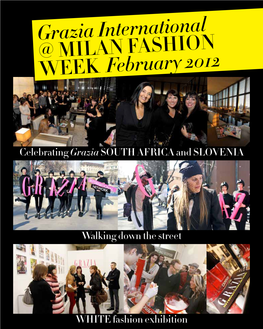 Grazia International @ MILAN FASHION WEEK February 2012