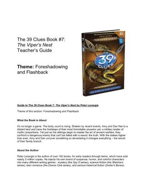 The 39 Clues Book #7: the Viper's Nest Teacher's Guide Theme