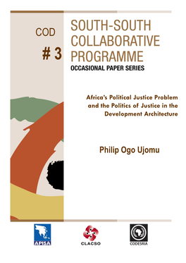 COD 3 Africa's Political Justice Problem and the Politics of Justice