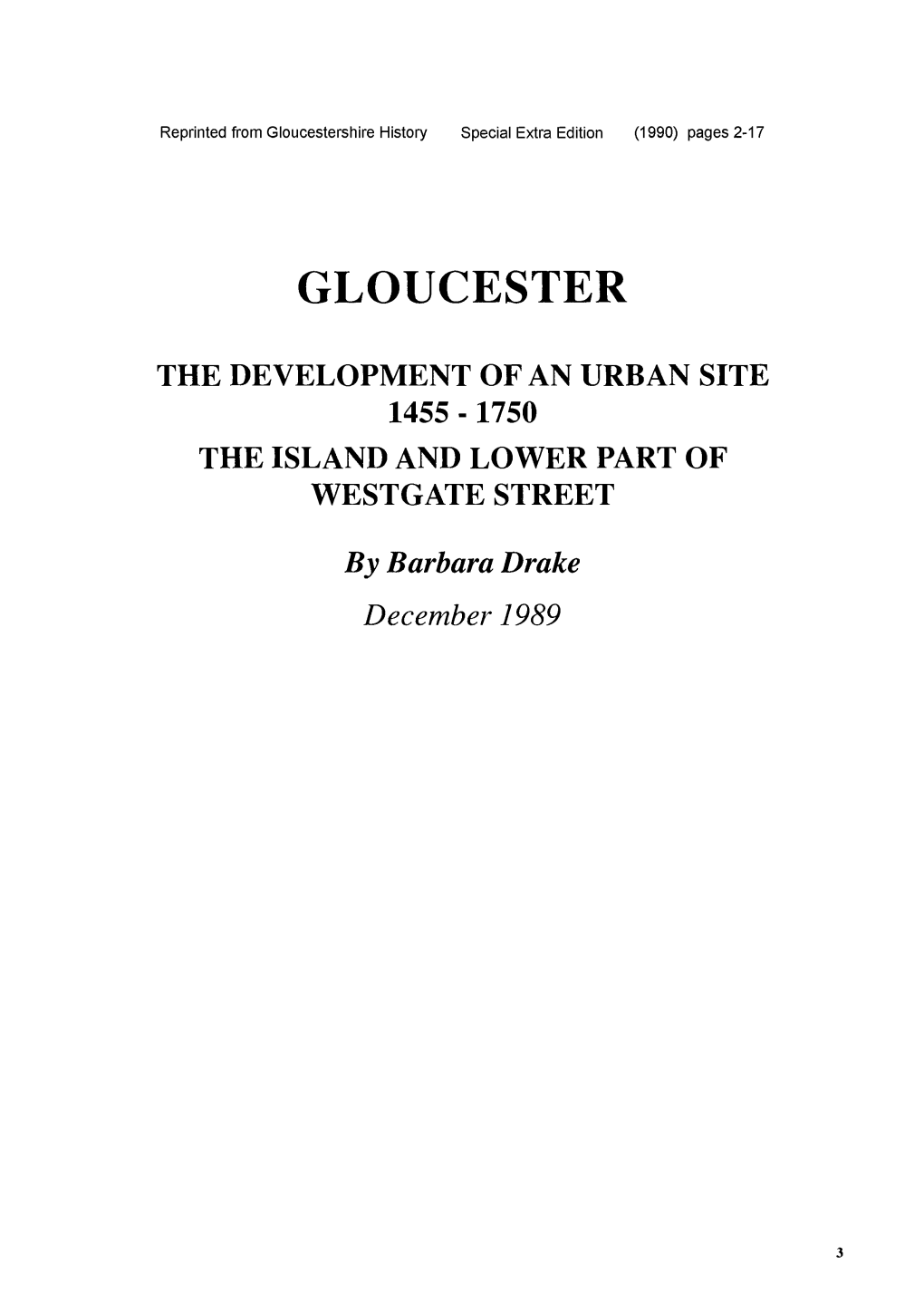 Gloucestershire Local History Association