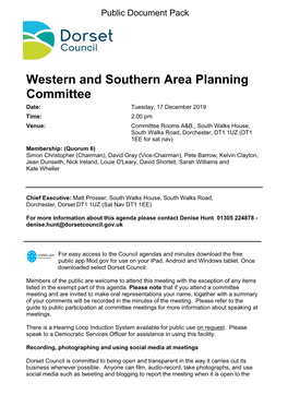 (Public Pack)Agenda Document for Dorset Council