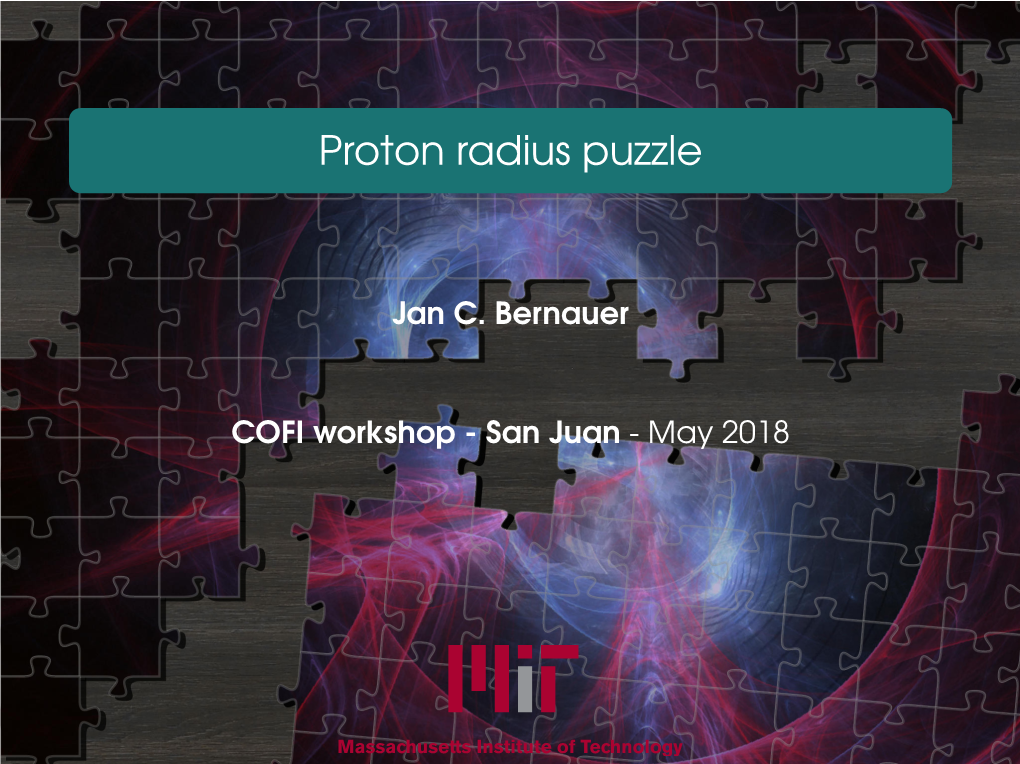 Proton Radius Puzzle