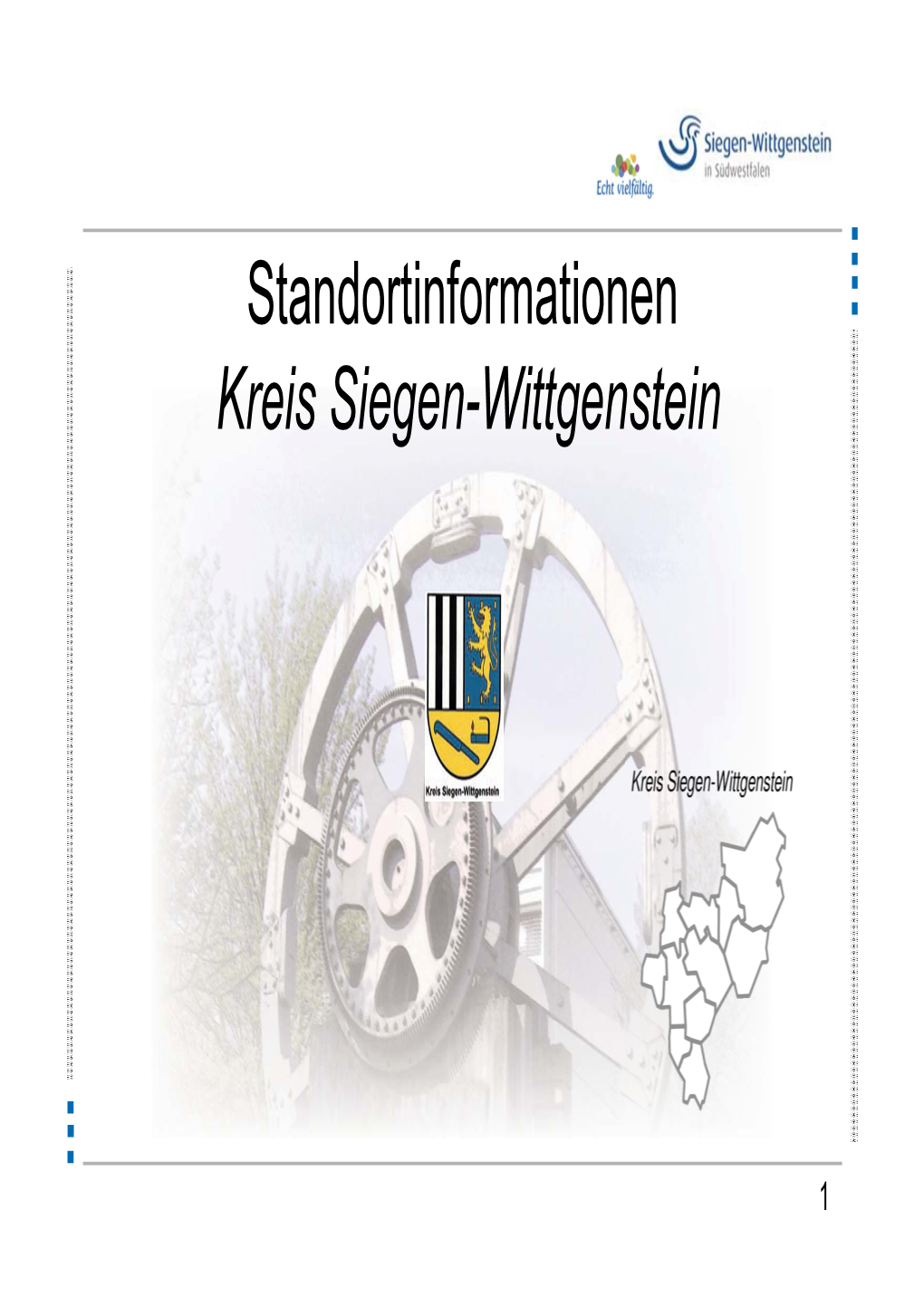 Standortinformationen Kreis Siegen-Wittgenstein