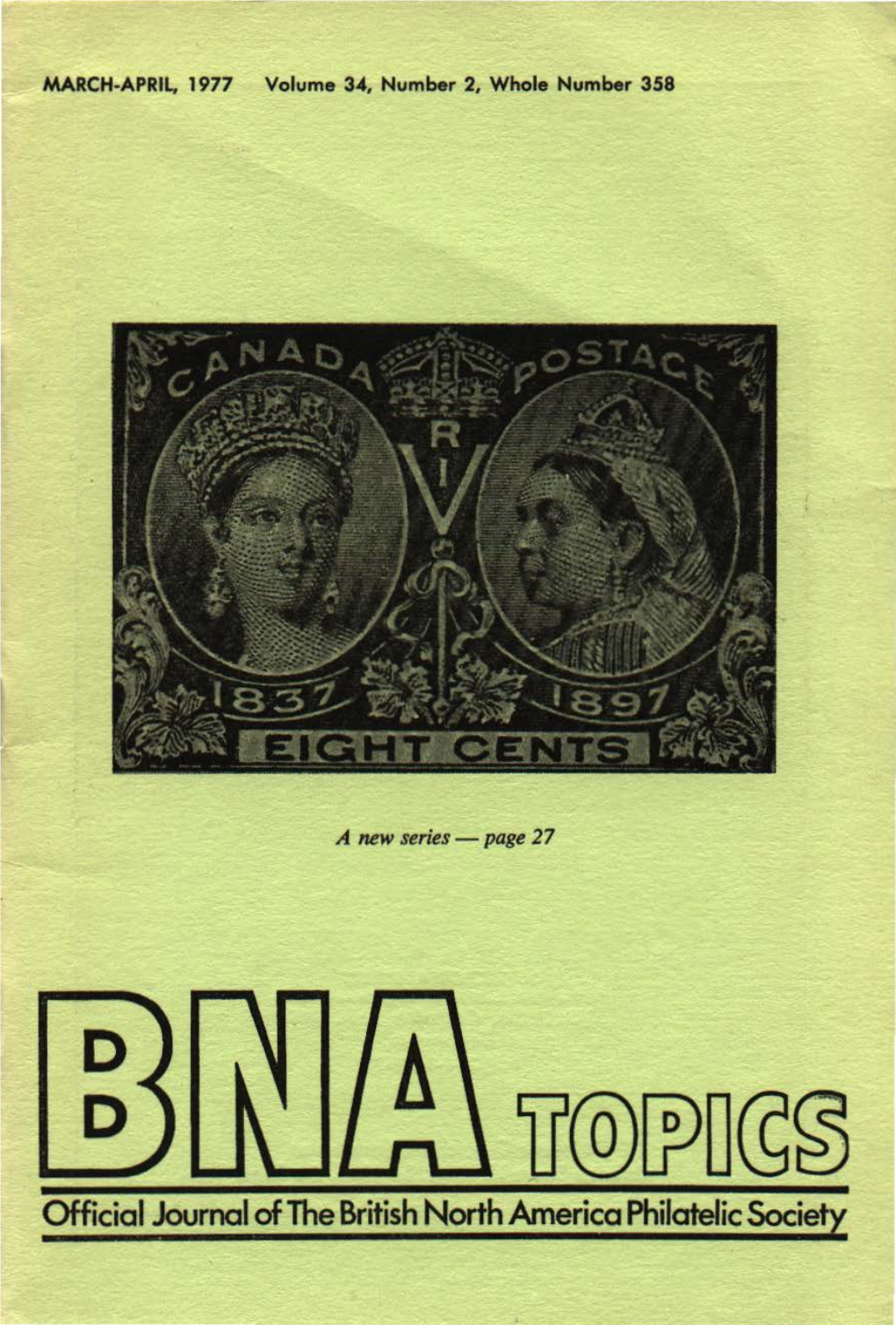 Official Journal of the British North America Philatelic Society BUYERS