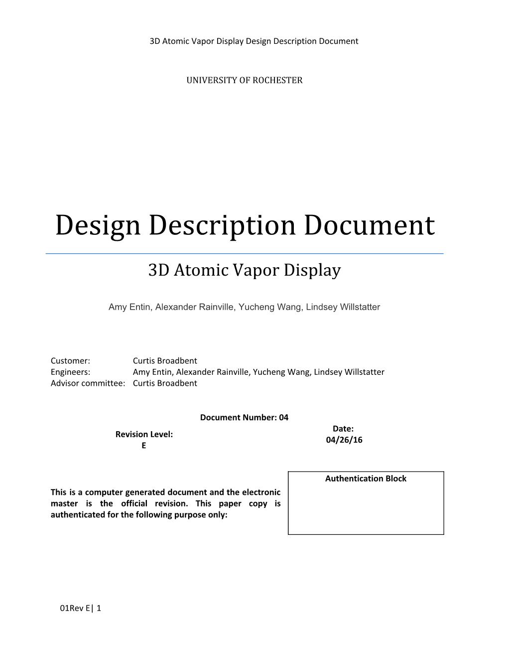 3D Atomic Display