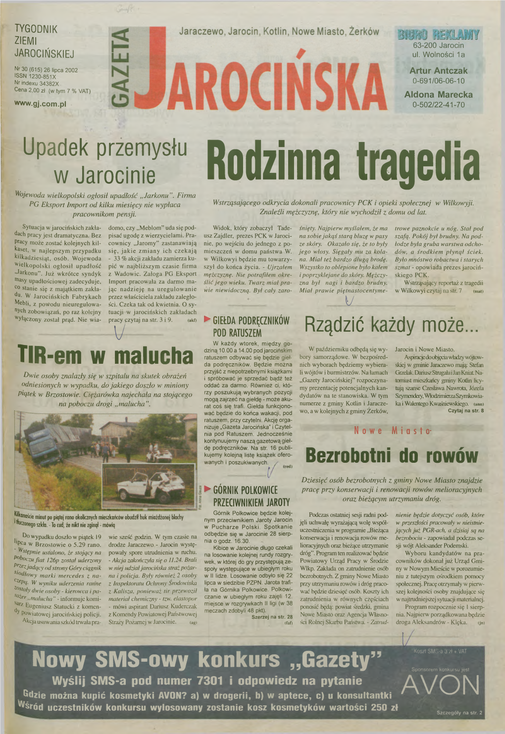 Rodzinna Tragedia Wojewoda Wielkopolski Ogłosił Upadtość „Jarkonu