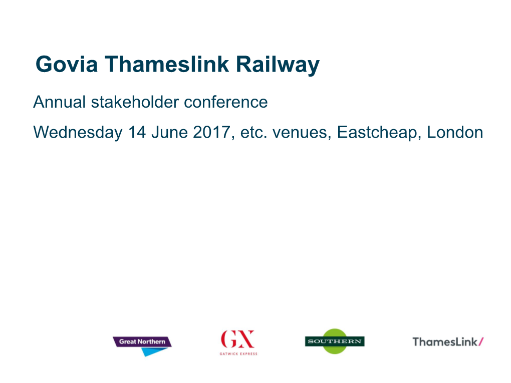 Govia Thameslink Railway