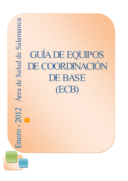 Guía De Equipos De Coordinación De Base (Ecb)