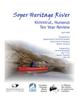 PDF of Soper River Ten-Year Review 1992 – 2002