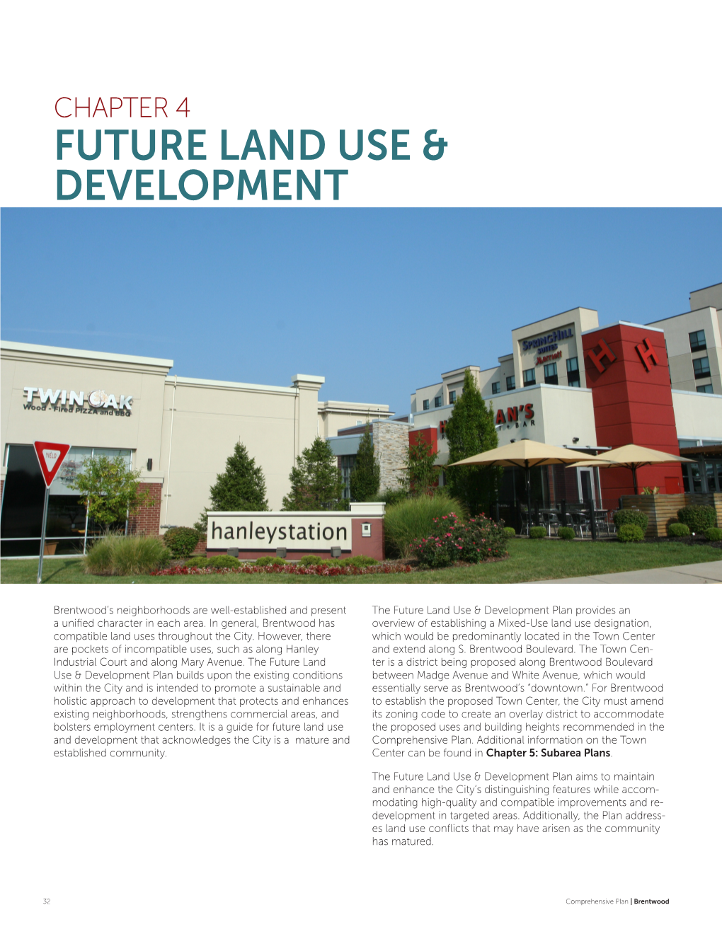 Future Land Use & Development