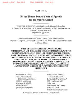 Amicus Brief of Constitutional Law Scholars.Pdf