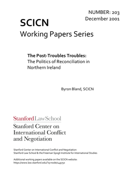 SCICN% December(2001( Working(Papers(Series(