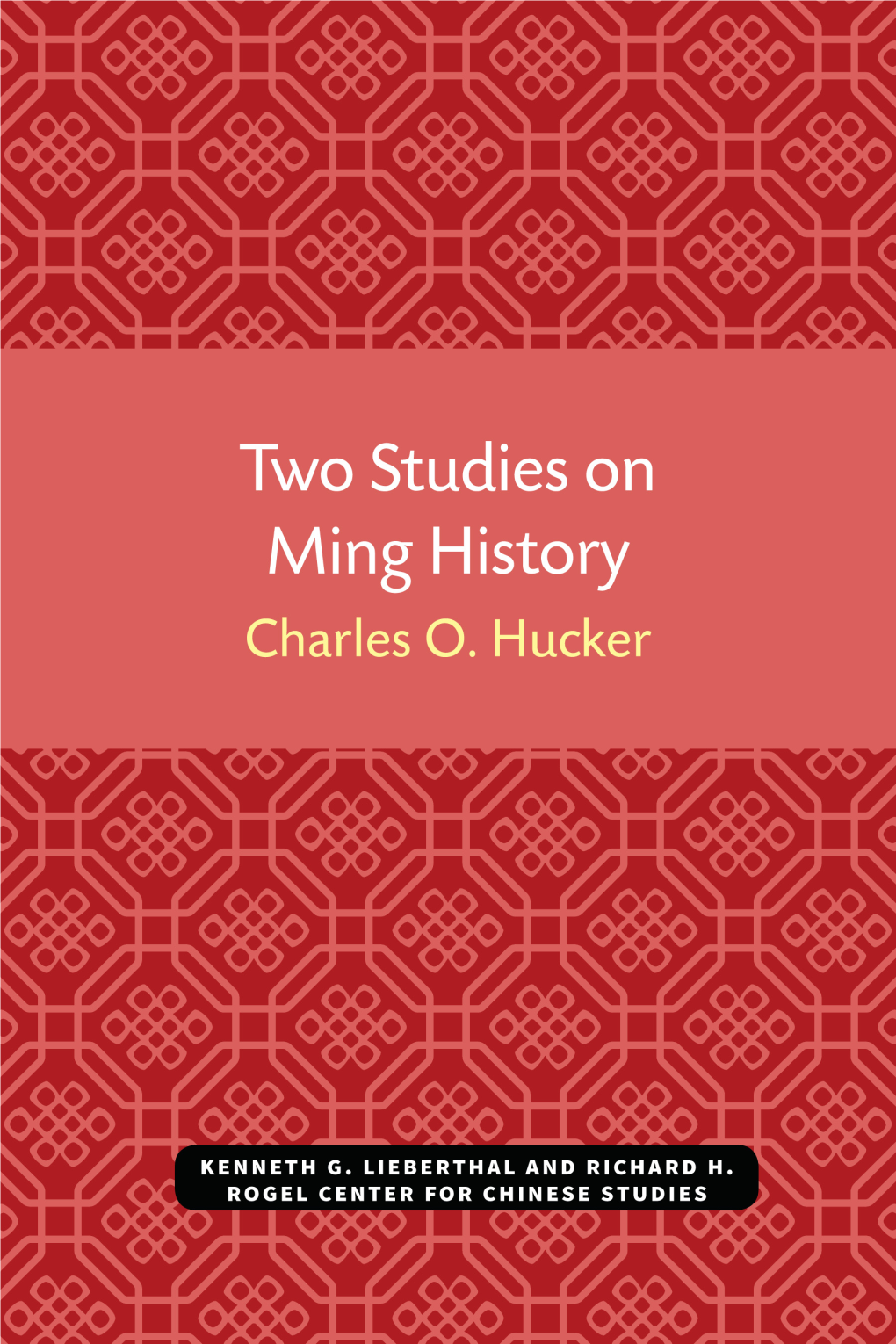 Two Studies on Ming History