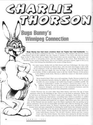 Bugs Bunny's Winnipeg Connection