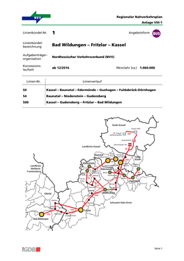 Bad Wildungen – Fritzlar – Kassel