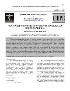 International Journal of Phytopharmacology