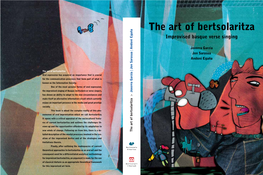 The Art of Bertsolaritza: Improvised Basque Verse Singing