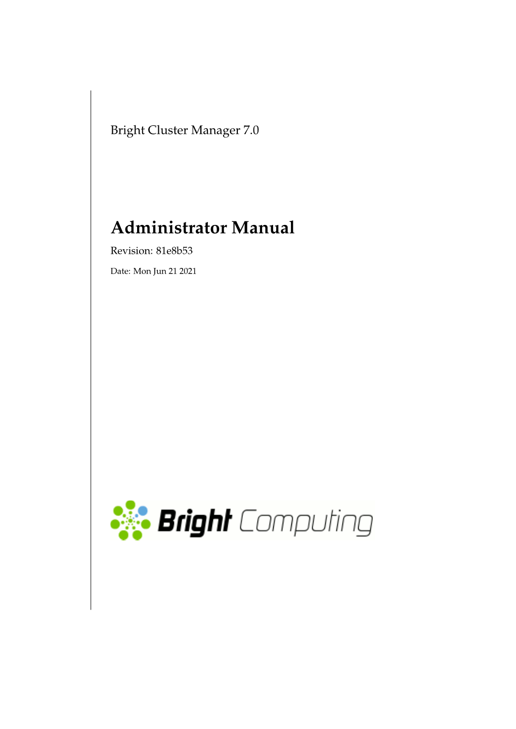 Administrator Manual Revision: 81E8b53