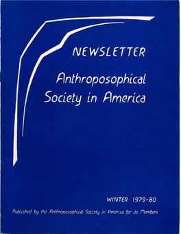 Anthroposophical Society in America