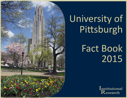 Fact Book 2015 University of Pittsburgh