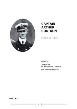 Captain Arthur Rostron