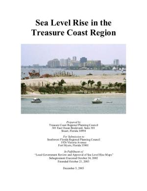 Sea Level Rise in the Treasure Coast Region