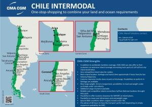 CHILE INTERMODAL One-Stop-Shopping to Combine Your Land and Ocean Requirements