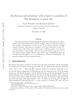 On Flatness and Coherence with Respect to Modules of Flat Dimension