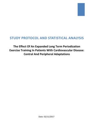 Study Protocol and Statistical Analysis