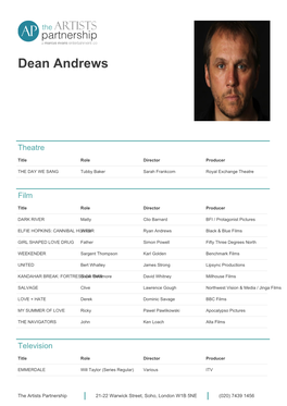 Dean Andrews