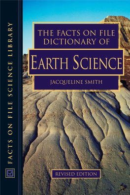 Facts on File DICTIONARY of EARTH SCIENCE