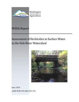 Hoh River Watershed Herbicide Assessment