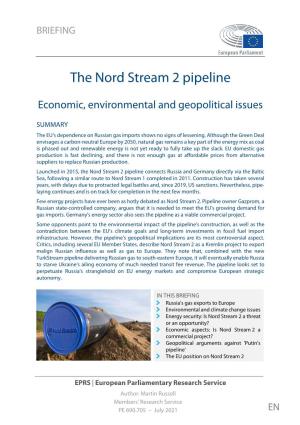 The Nord Stream 2 Pipeline