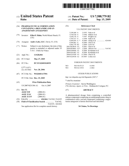 (12) United States Patent (10) Patent No.: US 7,588,779 B2 Hahn (45) Date of Patent: Sep