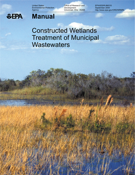 Manual Constructed Wetlands Treatment of Municipal Wastewaters